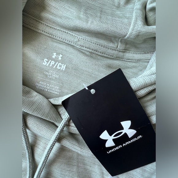 Under Armour Womens Light Green Loose Fit Activewear Athleisure Hoodie Small - Picture 4 of 8